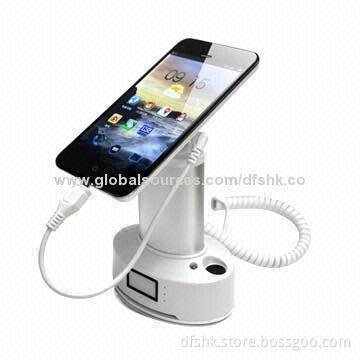 Mobile Phone Security Display Holder, Made of Aluminum + ABS Materials